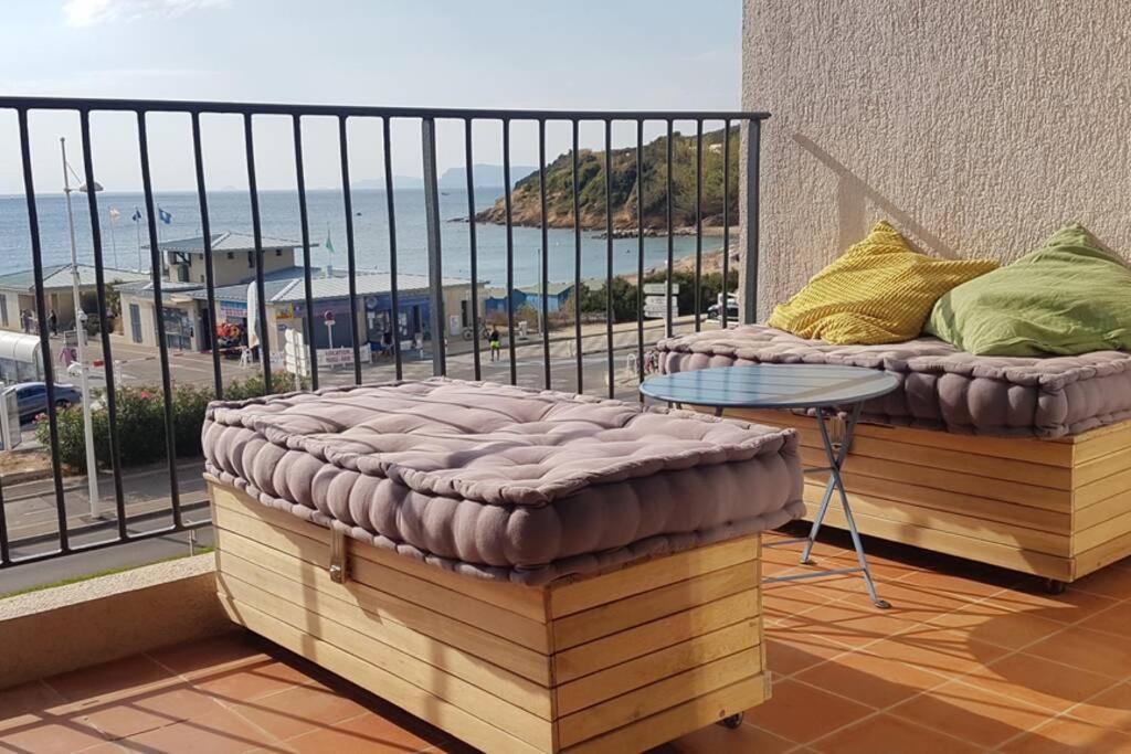 T2 Magnifique Vue Mer Panoramique Сикс-Фор-ле-Плаж Екстериор снимка